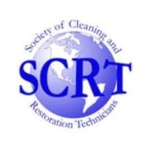 SCRT logo for Society of Cleaning and Restoration Technicians